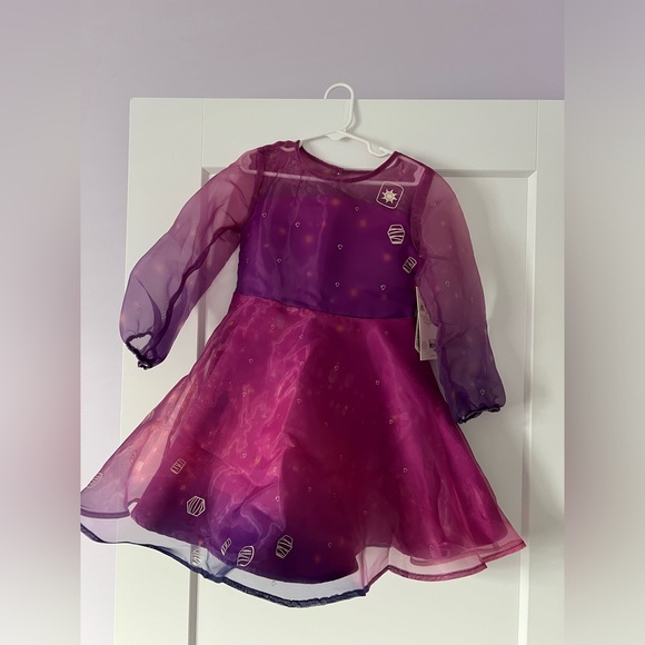 New Disney Rapunzel A line dress size 4 - Picture 9 of 10